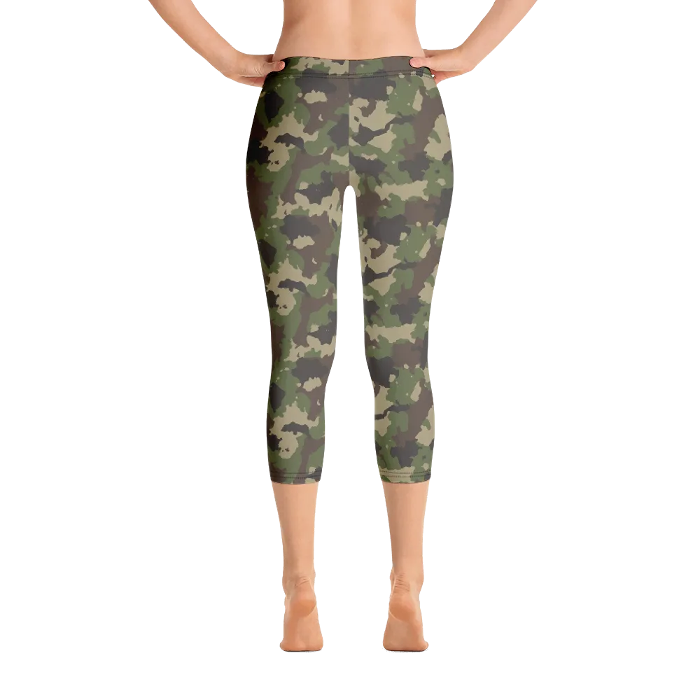 Camo Capri Leggings