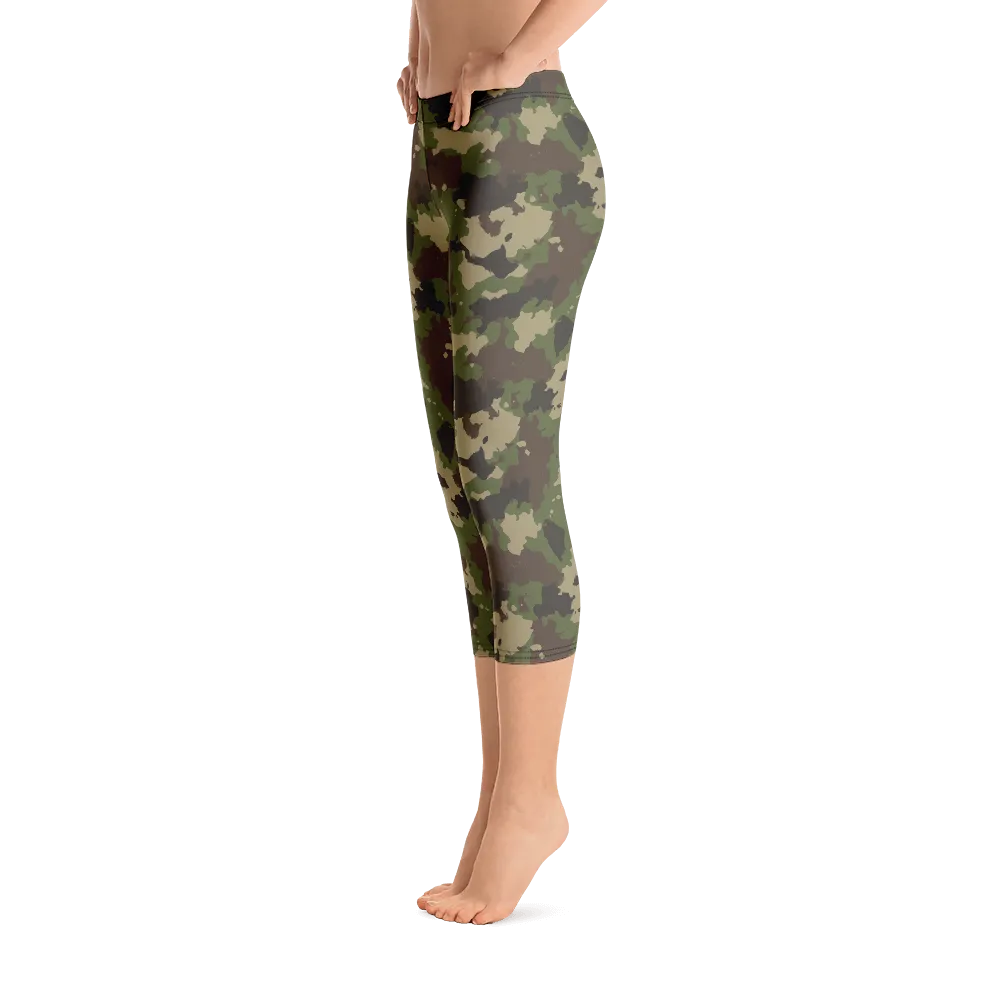 Camo Capri Leggings