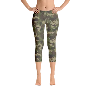 Camo Capri Leggings