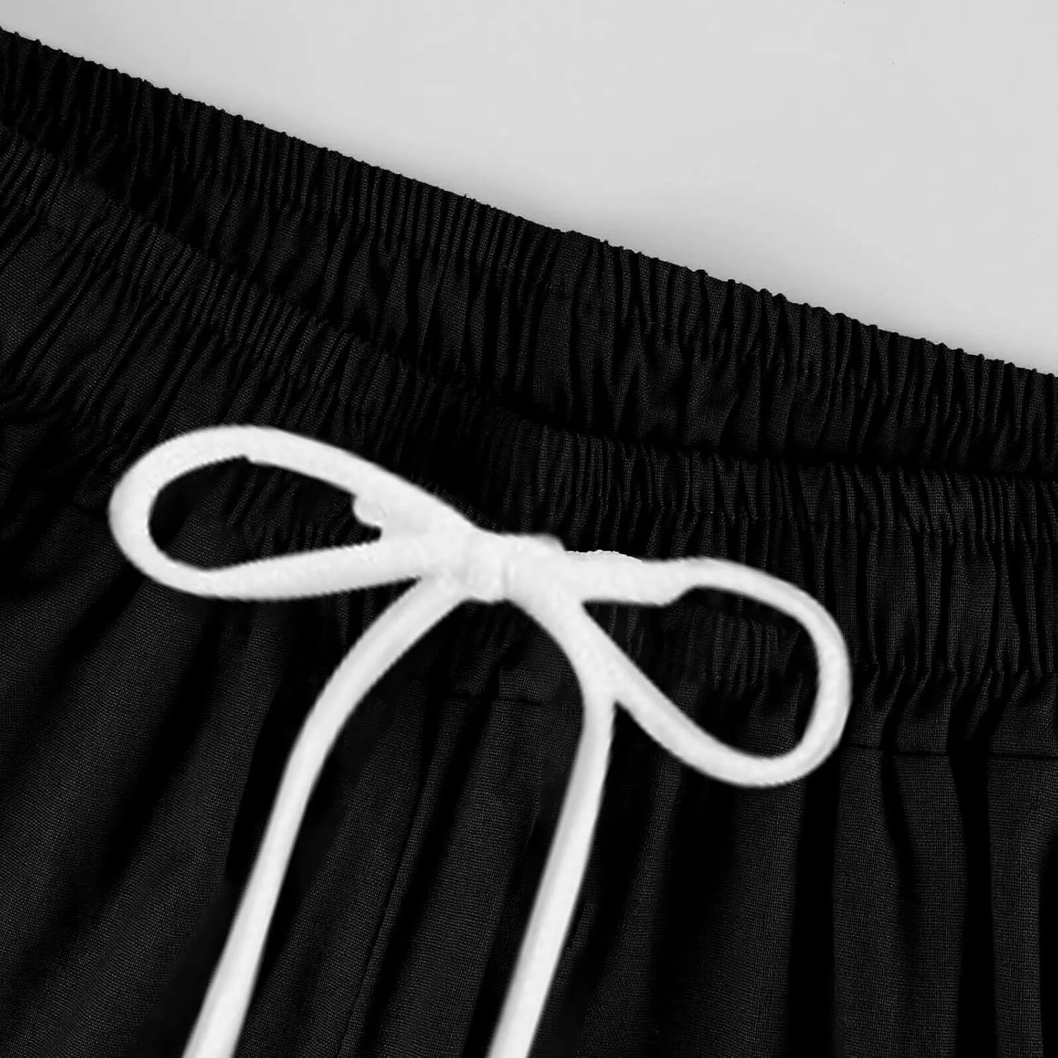 Capri Linen Pants for Women Cropped Elastic Waist Pants Cotton Ankle Lounge Pants Summer Casual Pants with Pockets