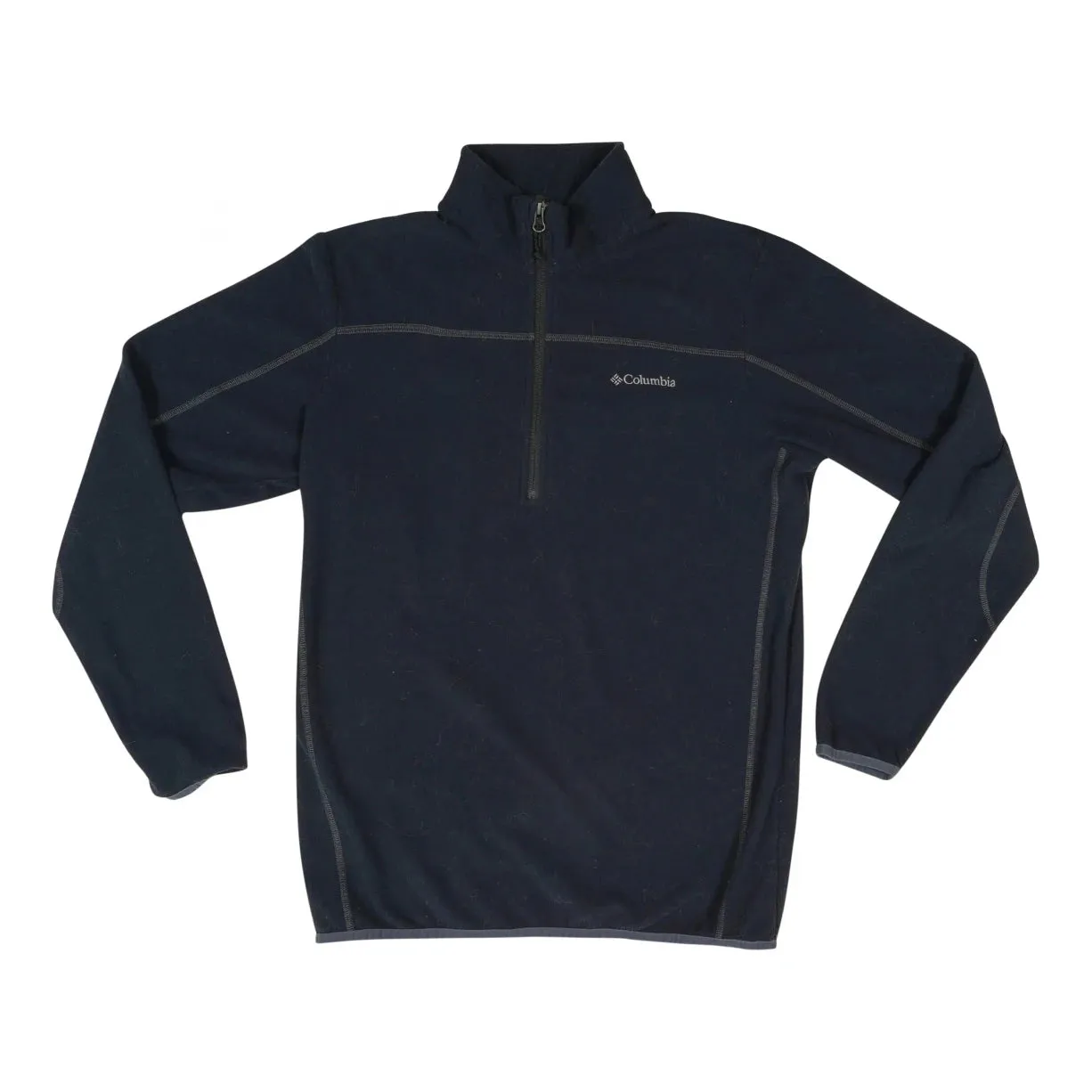 Columbia Half Zip Grid Fleece Jacket