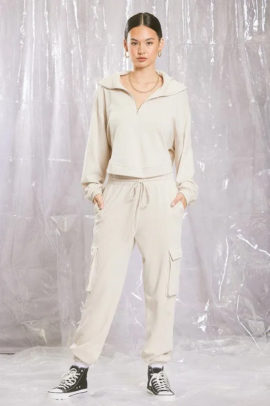 Cotton Terry Pants