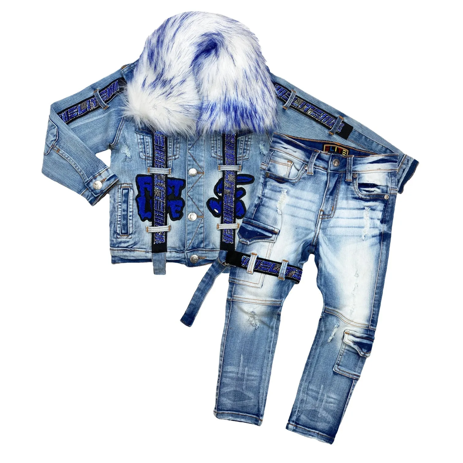 Elite Denim Kids 'Fast Life' Denim 573 B2-JR K/YB