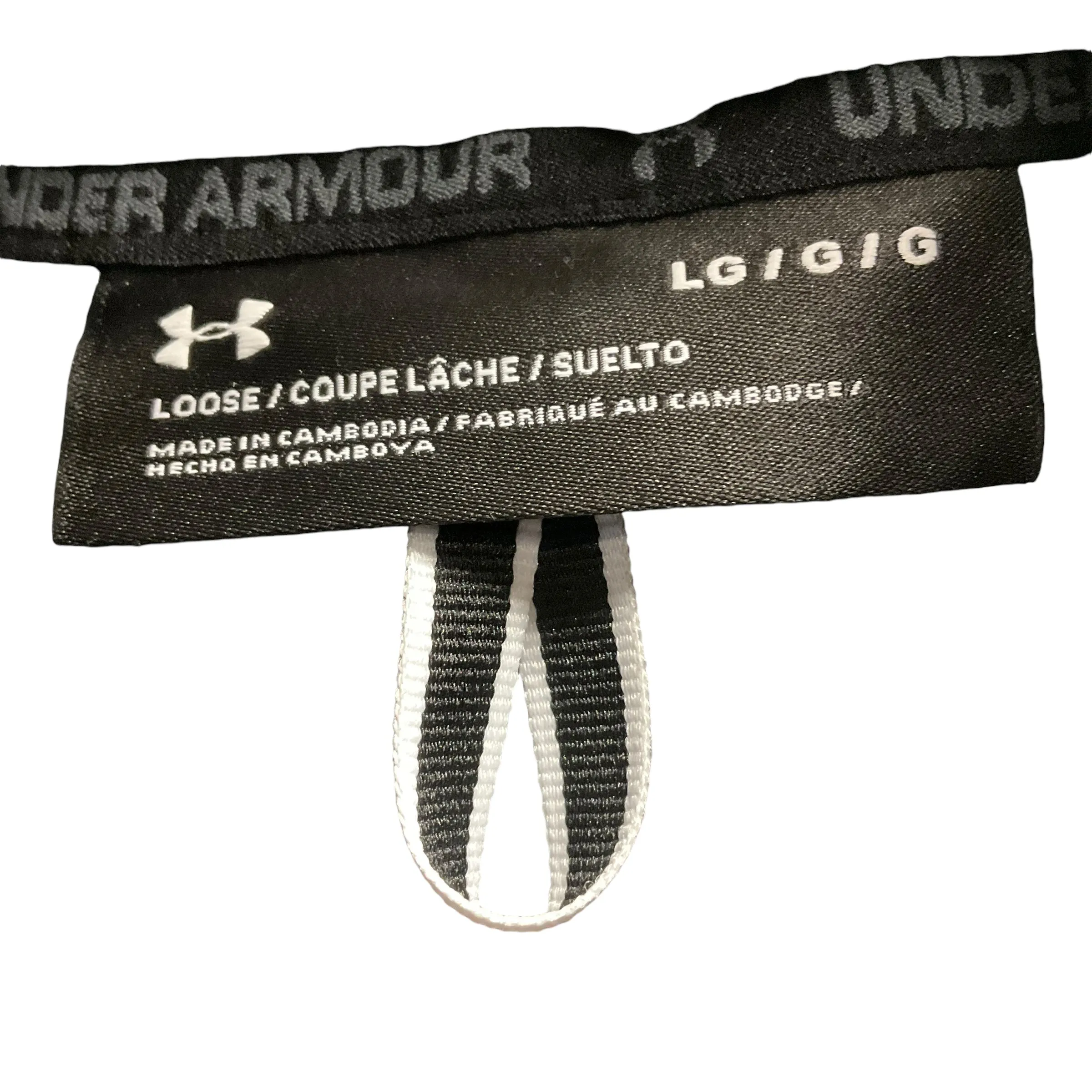 Jacket Fleece By Under Armour In Black, Size: L