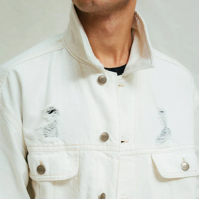 White Denim Jacket